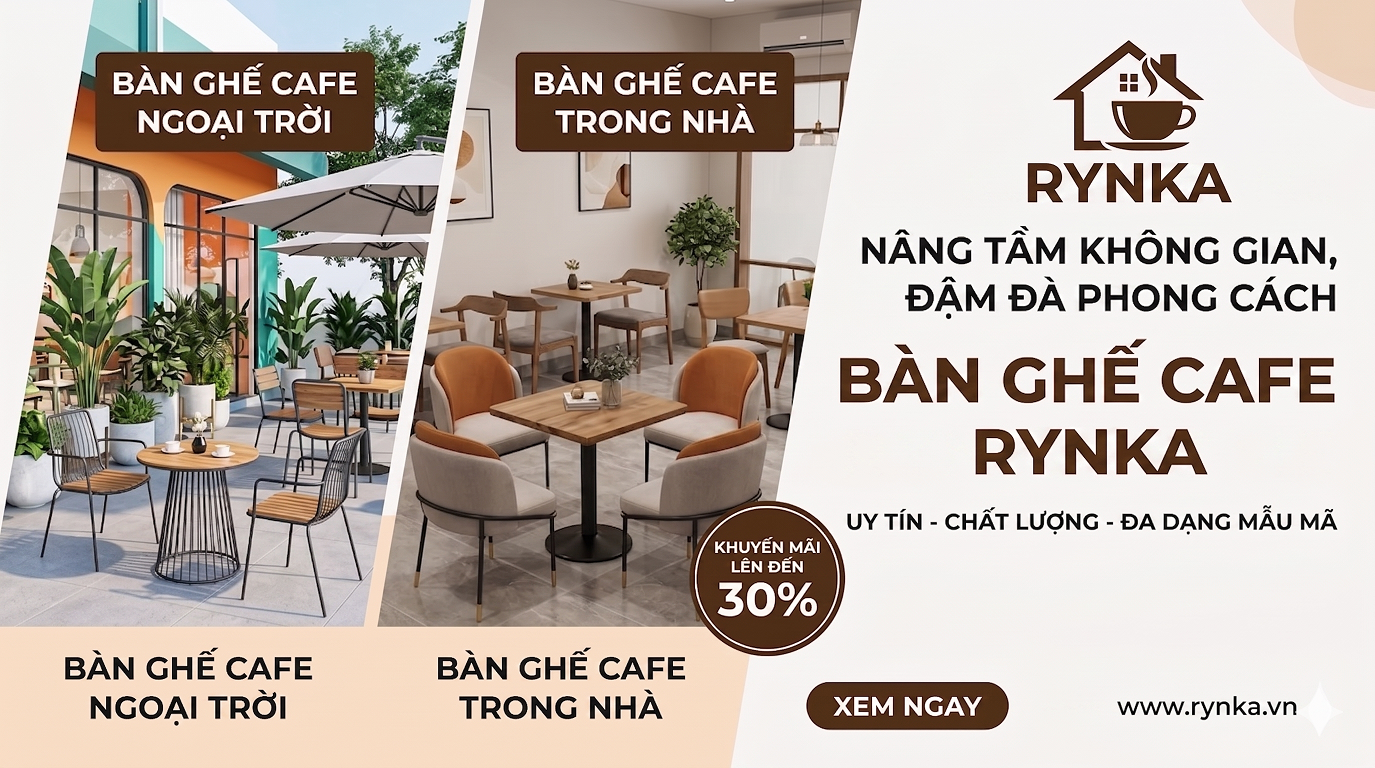 Bàn Ghế Cafe