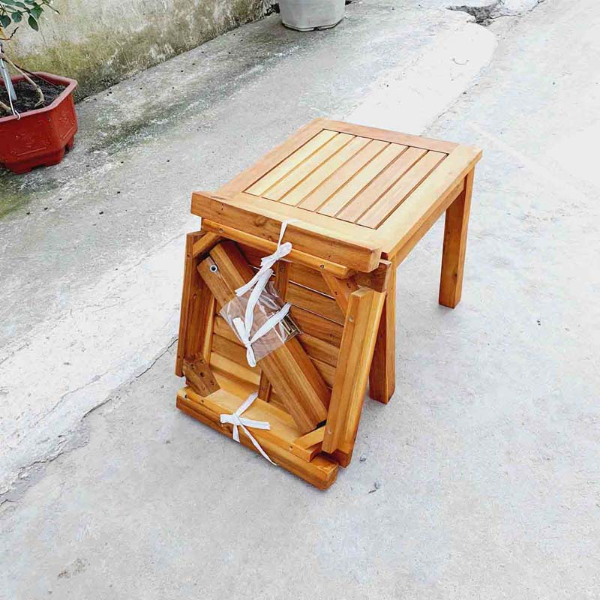 Bàn Ghế Cafe Gỗ Tràm